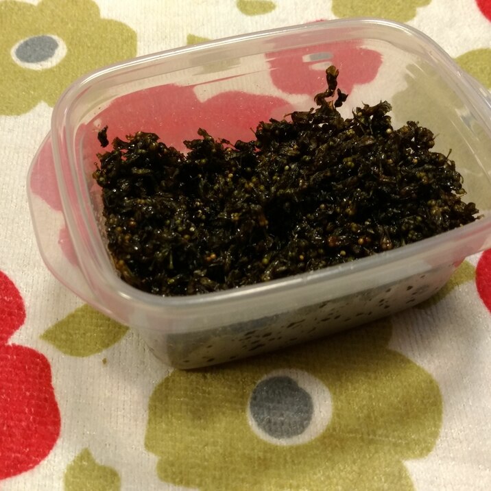 夏の終わりに収穫!青じその実の佃煮